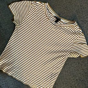 Striped baby tee